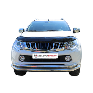 Protection de capot avant pour Mitsubishi L200 2015-2019, compatible OEM, pare-insectes, accessoires extérieurs - Product Image 3