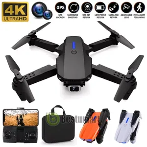 4K HD Gran Angular GPS WiFi Quadcopter Drone para principiantes Cámara dual 1km Rango de imagen para fotografía aérea Incluyendo batería - Product Image 1