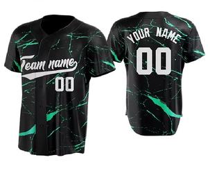 Uniforme de béisbol por sublimación personalizado de alta calidad, conjunto transpirable de secado rápido de poliéster 100%, ropa deportiva de fábrica, ropa de equipo perfecta - Product Image 1