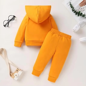 Sudadera con capucha de dos piezas unisex, chándal para correr, logotipo impreso personalizado, ropa deportiva de secado rápido, transpirable, sólida, de buena calidad para niñas - Product Image 5