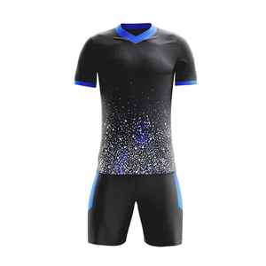 Uniforme de fútbol, ropa de equipo personalizada, secado rápido, ajuste cómodo, Jersey de fútbol y pantalones cortos, impresión personalizada al por mayor - Product Image 2