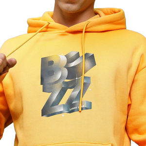 Sudadera con Capucha de Alta Calidad, 100% Algodón, con Logotipo Impreso, Color Sólido, Transpirable, con Bolsillo, para Hombre, Personalizable - Product Image 6