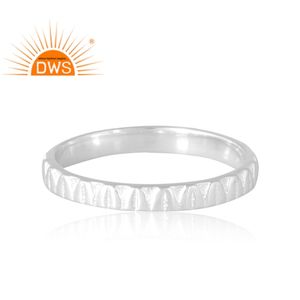 Anillo de plata esterlina 925 de diseño hecho a mano para mujer, joyería personalizada para mujer, regalo para ella - Product Image 3