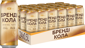 Cóctel Brandy Cola Long Drink, Lata/Botella de 0.5L, 8% de Alcohol - Product Image 2