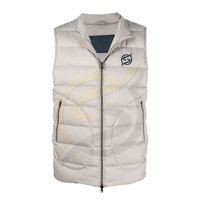 Veste d'hiver pour hommes, manteau, vente en gros, sans manches, duvet, Logo personnalisé, doudoune