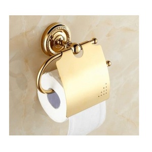 Porte-serviettes moderne en laiton avec treillis complexe, adapté à la décoration de table traditionnelle et contemporaine - Product Image 1