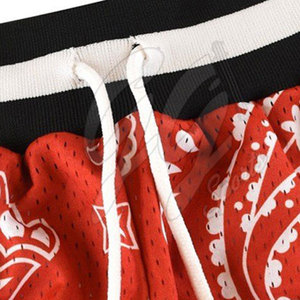 Pantalones cortos de malla para hombre, precio al por mayor, logotipo personalizado, ropa informal de marca, gimnasio, pantalones cortos de calle de malla para hombre - Product Image 6