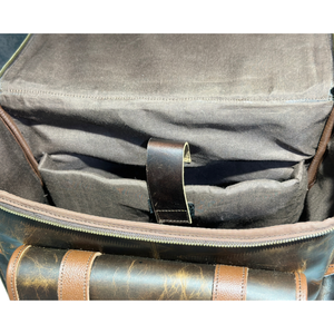 Mochila Unisex de Cuero Genuino Vintage para Portátil, Resistente al Agua, Multifuncional, de Gran Capacidad y Duradera - Product Image 5