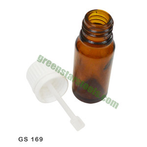 GS169 Round Acid-Resistant Glass Bottle for Jewelry Making Fine Jewelry Findings & Components - Product Image 1