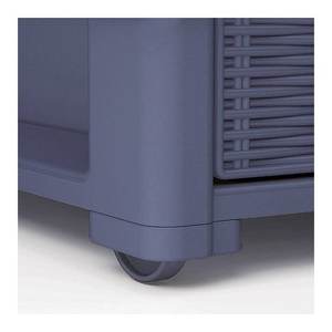 ELEGANCE <b>White</b> 4C Slim <b>Chest</b> <b>Drawers</b> 30x40x80cm Space-Saving Storage Solution by Stefanplast - Product Image 5