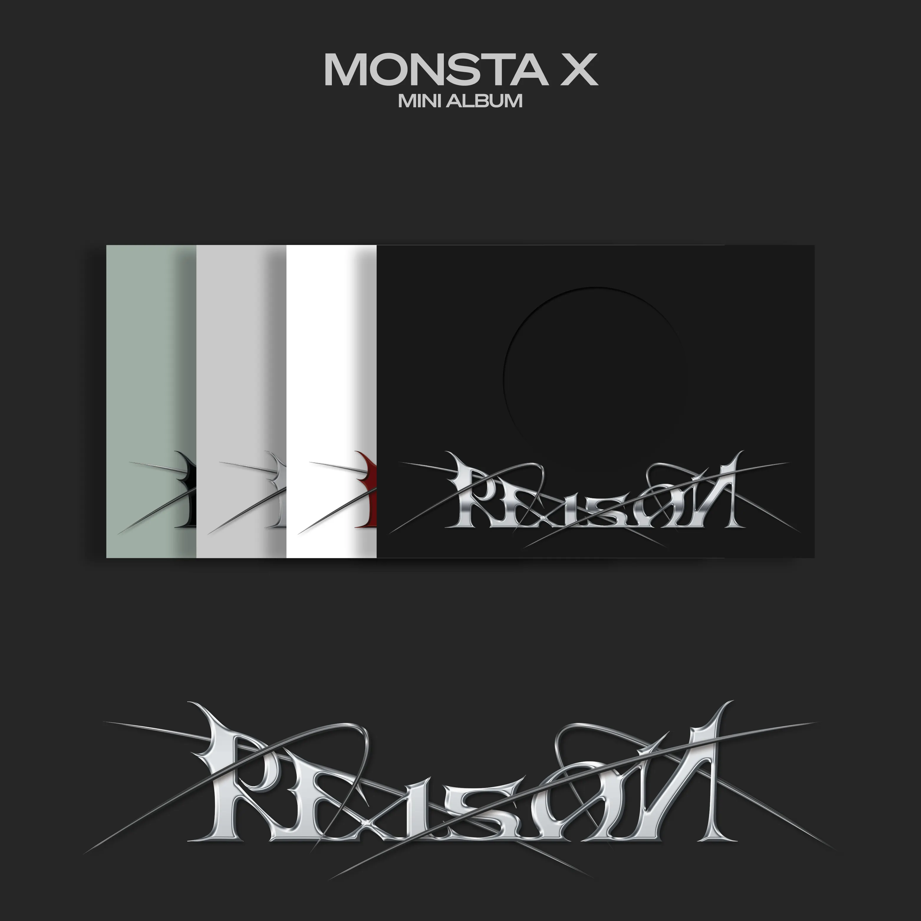 [Resmi KPOP albümleri] kore IDOL erkek grubu kız grubu MONSTA X 12th MINI albüm neden fotoğraf ver.