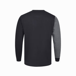 เสื้อสเวตเตอร์คอกลมสำหรับผู้ชาย, สเวตเชิ้ต100% ฮู้ดแขนยาวผ้าฝ้าย350แกรมเสื้อมีฮู้ดสไตล์ลำลองสีพื้นพิมพ์ลาย - Product Image 2