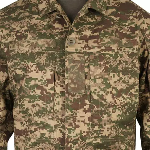 Men's Long Sleeve <b>Camouflage</b> Field Shirt Anti-UV Quick-Dry Wear-Resistant Multi-Pocket Design "DEFENSOR" - CAMO - Product Image 6