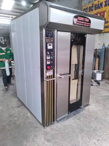 Produit chaud 2025 four du Vietnam four rotatif à 12 plateaux 220V/380V nouvel état moteur supérieur 1 an de garantie boulangerie - Product Image 4