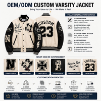 Fabricant de vestes universitaires personnalisées OEM ODM, manches en cuir de qualité supérieure, broderie chenille, veste de style Letterman, marque à étiquette privée