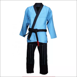 Offre Spéciale OEM sur mesure Taekwondo uniformes pour hommes femmes nouveau coton formation arts martiaux porter en gros disponible - Product Image 3