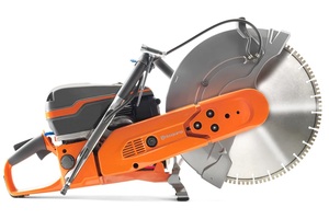 Coupe-herbe électrique Husqvarna, diamètre de la lame 16 pouces, max. Profondeur de coupe 6 pouces - Modèle #   970449601 - Product Image 4