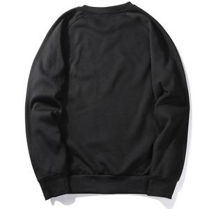 Sweat-shirt en coton à col rond pour homme, service OEM, doux, léger, manches longues, pull décontracté, streetwear, tenue de sport, de fitness - Product Image 2