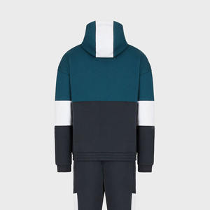 ชุดวอร์มทรงโอเวอร์ไซส์ของผู้ชายชุดวอร์มระบายอากาศมีฮู้ดสำหรับฤดูหนาวออกแบบได้ตามต้องการ - Product Image 4