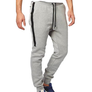 <b>Men's</b> Casual Dark Wash Mid Waist Joggers Side Pockets Custom Logo Wholesale Quick Drying Breathable Workout Running Sweatpants - Product Image 1