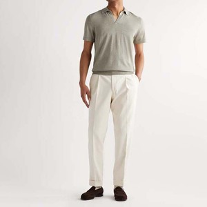 Camisetas Polo Personalizadas Unisex Algodón Tallas Grandes Manga Corta Venta Al por Mayor Polos de Hombre Camisas Polo Deportivas Informales en Blanco - Product Image 6