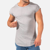 Camisetas de Hombre en Oferta, Alta Calidad, 100% Algodón, Logotipo Personalizado, Ecológicas, Cuello Redondo, Corte Holgado, Secado Rápido, Transpirables, Venta al Por Mayor