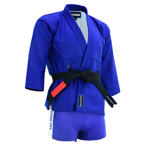 Mejor calidad 100% algodón logotipo personalizado Kimono Jujitsu Gi traje profesional Sambo Karate artes marciales desgaste con nuevo servicio OEM - Product Image 1