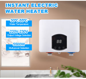 Электрический нагреватель воды без резервуаров настенная установка мгновенный Электрический нагреватель воды для душа - Product Image 2