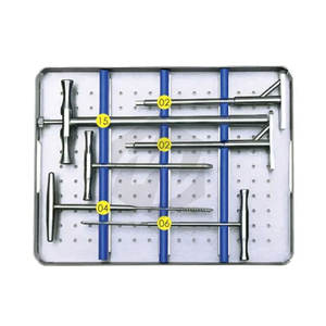 Juego de instrumentos ortopédicos personalizados de alta calidad, Kit Premium de extracción de tornillo, instrumentos médicos de tornillo roto quirúrgico - Product Image 6