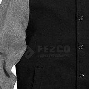 Chaqueta de invierno para hombre con logotipo personalizado al por mayor con cuello alto impermeable de poliéster para uso en exteriores Logotipo de posición frontal - Product Image 5