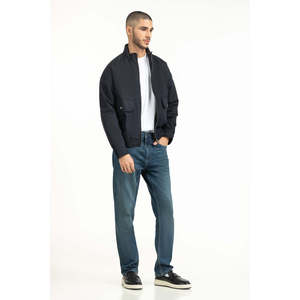 Autumn Casual Stand Collar Genuine <b>Leather</b> <b>Jackets</b> MN-JKT-WS25-041 Regular Fit XS Size Coated Sheep Skin Canvas Polyester - Product Image 2