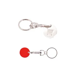 Portachiavi Personalizzato Paccu con Moneta, Gadget Promozionali e Moschettoni Personalizzabili - Product Image 2