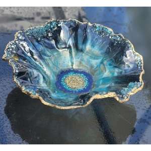 Tazón para servir de resina hecho a mano de una sola pieza con la mejor calidad y material para restaurantes y hoteles gordos - Product Image 1