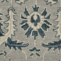 Luxury Handmade Wool Rug High End Hand Knotted Living Room Carpet with Modern Floral Design Sustainable Non-Slip Backing