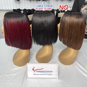 Customize <b>Wigs</b> According to Customer's Requirements - Bone Straight <b>Wig</b> 100% Vietnamese <b>Human</b> Hair Extensions - Product Image 1