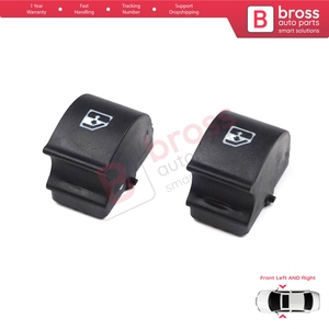 BDP134-1 2 Pieces <b>Window</b> Switch Repair Button <b>Cover</b> 735417033 for - Product Image 4