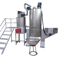 Poêle à sucre de haute qualité pour la production de tahina halawa, machine à halwa pour le processus alimentaire, machine à fabriquer tahini halwa