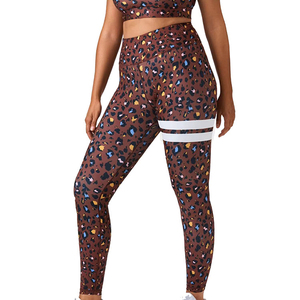 Fitness Gym Wear Sublimated <b>Leggings</b> for Ladies More Waist Custom Made Fitness Sublimation <b>Legging</b> for <b>Women</b> Custom Made - Product Image 1