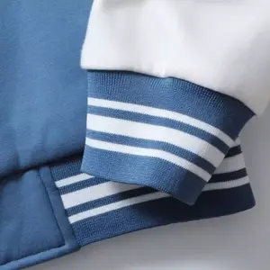 Chaqueta clásica de lana Varsity para hombre, ropa de abrigo cálida de ajuste atlético de alta calidad para deportes universitarios de otoño/invierno, cómoda - Product Image 6