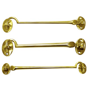 Élégant crochet de cabine en laiton avec placage doré de qualité supérieure, design robuste et finition élégante pour les maisons traditionnelles et modernes - Product Image 1