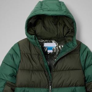 Veste de haute qualité OEM de couleur unie pour garçons avec logo personnalisé, prix d'usine, avec capuche et poche, prix bas, tendance, tissu décontracté - Product Image 2