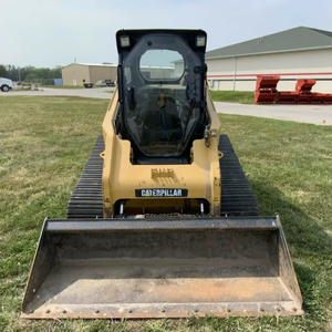 Chargeuse compacte sur chenilles Caterpillar 277C, diesel, hydraulique à haut débit |   Équipement de construction à chenilles en caoutchouc - Product Image 5