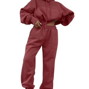 Chándal con Capucha Oversize 2 en 1 para Mujer, Tallas Grandes, Ligero, Transpirable, de Secado Rápido, con Impresión de Logotipo Personalizado - Product Image 2