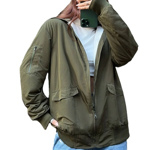 <b>Women's</b> Quilted Trending Drop Shoulder Windbreaker <b>Jacket</b> Customizable Pearl Decoration <b>Waterproof</b> for Cold Weather - Product Image 1