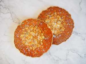 ถาดรองแก้วทำจากยางเรซินรูปร่างไม่สม่ำเสมอสำหรับโต๊ะทำงานป้องกันรอยขีดข่วนสำหรับบ้านและสำนักงาน - Product Image 2