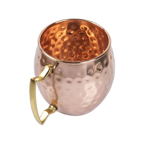 Kitchen Ware Counter Top Copper <b>Beer</b> Mug Eco Friendly Fancy Moscow Mule Mug Drink Ware Luxurious Copper <b>Beer</b> Mug - Product Image 4