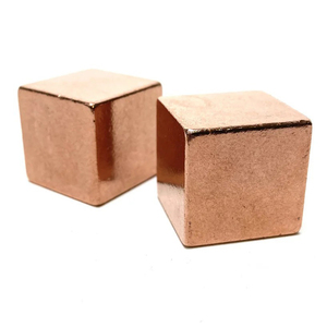 Cubo de metal de aleación de zinc personalizado, componente de juego de mesa, bloques cuadrados de cobre, Cubo de aleación - Product Image 5