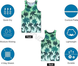 Débardeur d'été pour hommes doux et confortable avec une respirabilité supérieure motif tissé tricoté grande taille pour un usage quotidien - Product Image 6