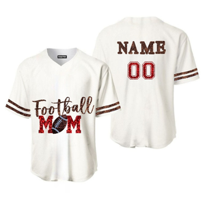Nuevo diseño personalizado lentejuelas trabajo juego día manga corta Jersey algodón de calidad superior cómodo mujeres Jerseys - Product Image 4