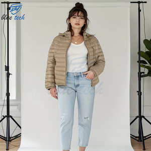 Chaqueta Acolchada de Invierno para Mujer, Tejida, de Alta Calidad, Impermeable, Cortavientos, Cálida, Informal, de Moda, Servicio OEM - Product Image 5